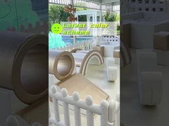 屋内 子供 ソフト 遊び 設備 商用 ゴールデン アンド ホワイト キッズ パーティセンター