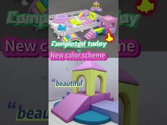 工場価格 ソフトプレー メリーゴーラウンド 子供向けソフトプレー機器セット