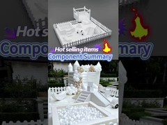 子供 ホワイトソフト 遊具 遊び場 ボール プール 穴 スライド付き