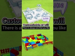 屋外ソフトプレイ機器 幼児 ソフトプレイセット 泡 格安 屋内遊び場