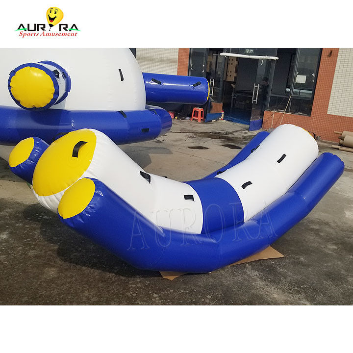 オーダーメイド カラー PVC 充気式 水上シューズ ダブル ロッカー 水上おもちゃ