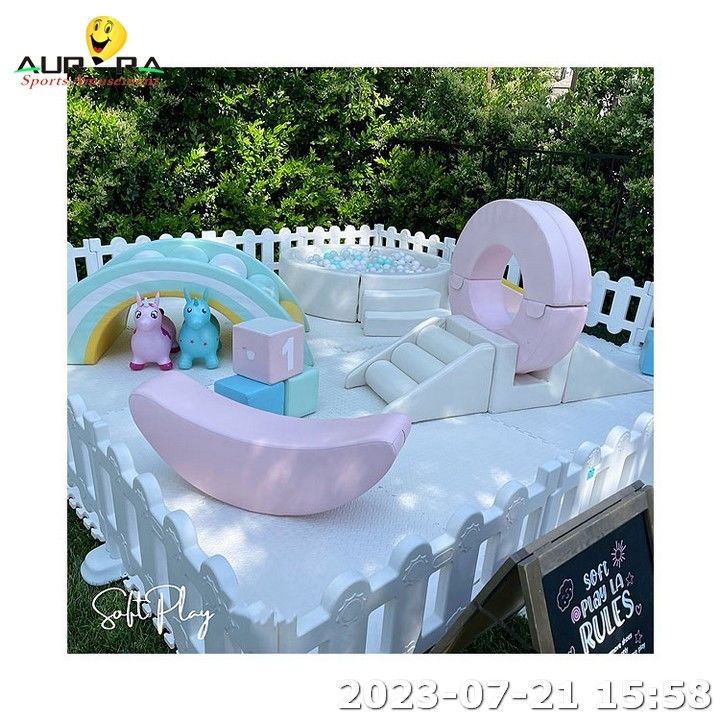 室内 子供 ソフトプレイ 道具 スライドセットで登り 子供 ソフトプレイ ボール 穴