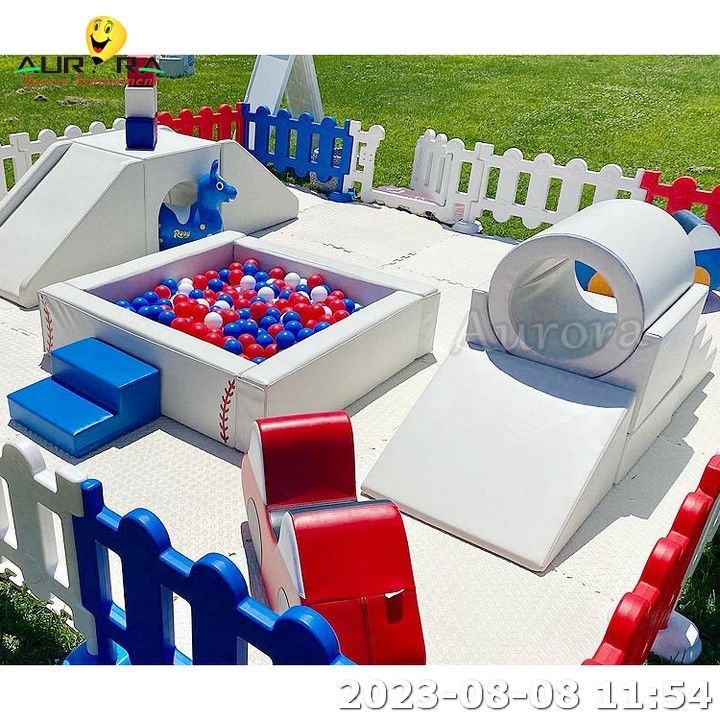 ソフトプレイ機器 スライド 室内ソフトプレイ 子供向けソフトプレイセット 機器 ブラウン