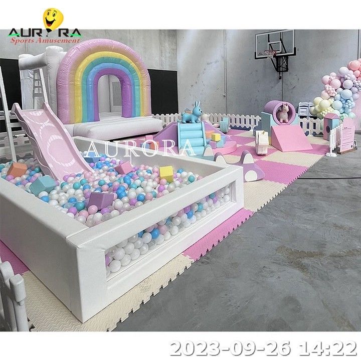 子供のクライマーボールピット 子供の屋内遊び場 ソフトプレイ機器 ソフトプレイセット